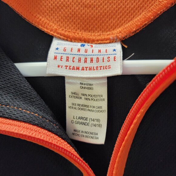 San Francisco Giants Long Sleeve Half Zip SF Giants Size Small - Picture 9 of 10